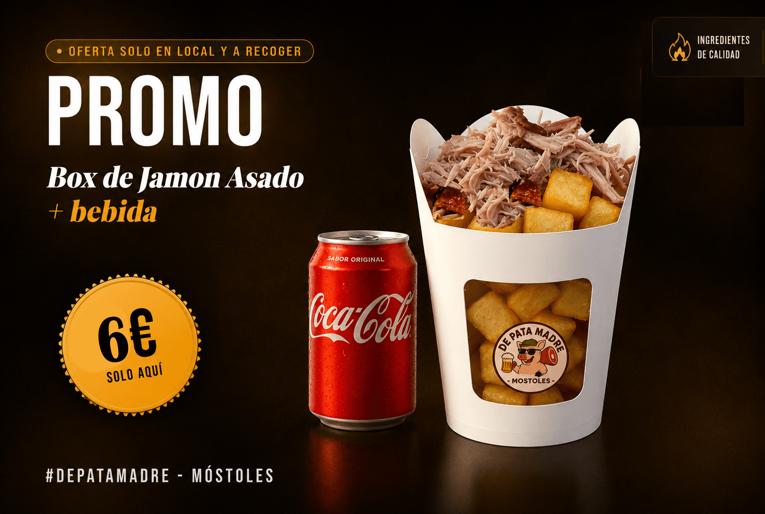 Bocadillo + Bebida 8€